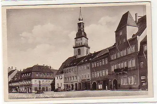 32768 Ak Frankenberg in Sachsen Markt um 1940