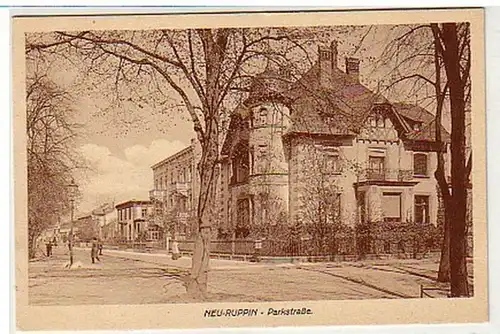 32750 Ak Neu-Ruppin Neuruppin Parkstraße vers 1920