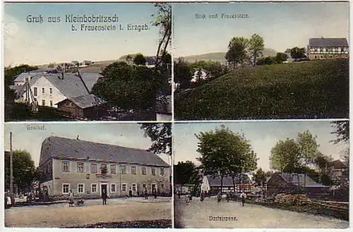 32697 Ak Gruß aus Kleinbobritzsch bei Frauenstein 1910