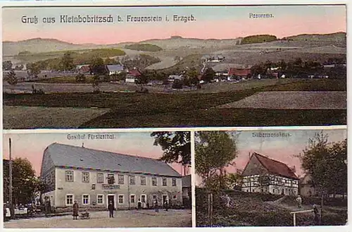32696 Ak Gruß aus Kleinbobritzsch bei Frauenstein 1910