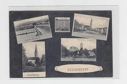 32678 Multi-image Ak Deggendorf Hotel etc. 1911