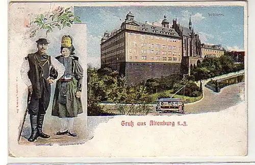 32663 Mehrbild Ak Gruss aus Altenburg S.-A. 1908