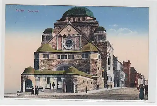 32647 Judaika Ak Essen Synagogue vers 1910