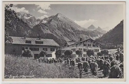 32630 Ak Birgsau b. Oberstdorf um 1930