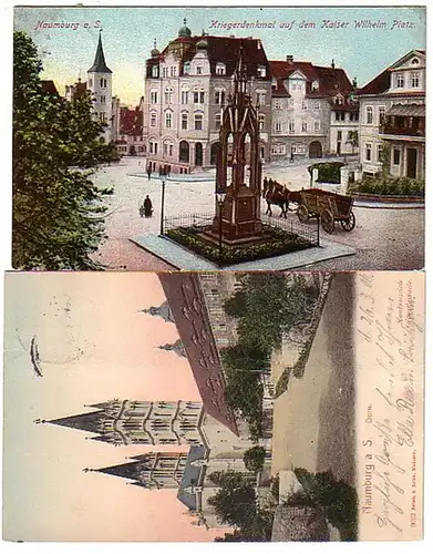 32627/2 Ak Naumburg Monument aux Guerriers, etc. vers 1910