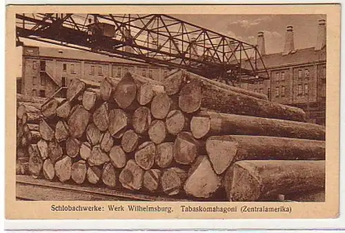 32603 Ak Schlohbachwerke Werk Hamburg Wilhelmsburg 1930