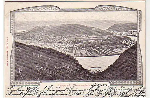 32596 Ak Boppard Vierseenplatz 1905