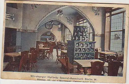 32594 Ak Berlin Gasthaus Würzburger Hofbräu 1914