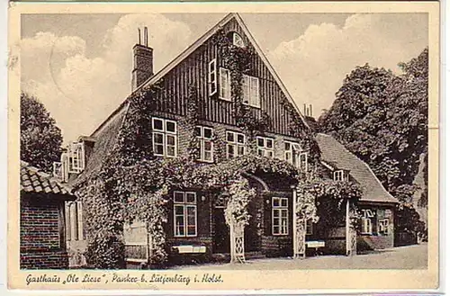 32589 Ak Panker b. Lütjenburg Gasthaus "Ole Liese" 1939