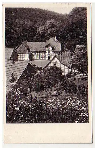 32579 Ak Gasthaus Jütte, Bremke bei Göttingen 1954