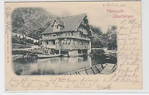 32535 Ak Lac de Quartztätter Werft 1899