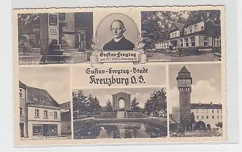 32448 Ak Gustav Freytag Stadt Kreuzburg O.S. um 1940