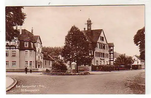 32353 Ak Georgenthal en Thuringe. St. Georgenplatz 1926