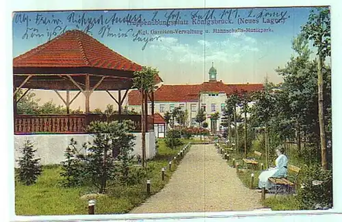 32318 Feldpost Ak Truppenübungsplatz Königsbrück 1915