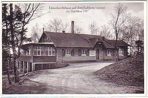 32301 Ak Unterkunftshaus auf dem Kuhberg um 1930
