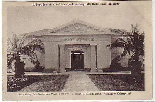 32277 Ak II. Ton- und Zement Ausstellung Berlin 1910