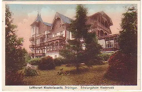 32276 Ak Klosterlausnitz Relichtsheim K monasterwald 1929