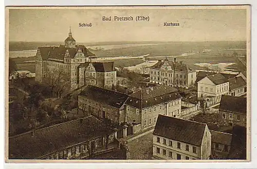 32274 Ak Bad Pretzsch (Elbe) Château Kurhaus 1927