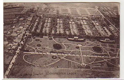 32232 Feldpost Ak Lockstedter Lager Luftbild 1916