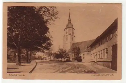 32222 Ak Friedrichroda Herzog Ernst Platz um 1920