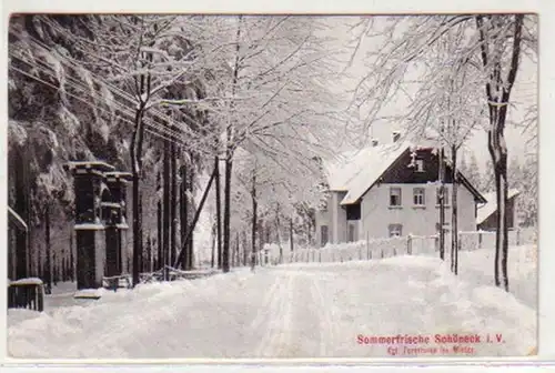 32221 Ak Sommerfrische Schöneck im Vogtland 1916