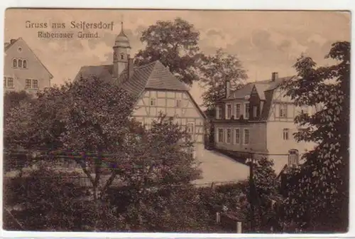 32219 Ak Gruß aus Seifersdorf Rabenauer Grund 1910
