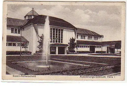 32209 Ak Essen-Rüttenscheid Exposition bâtiment I 1930