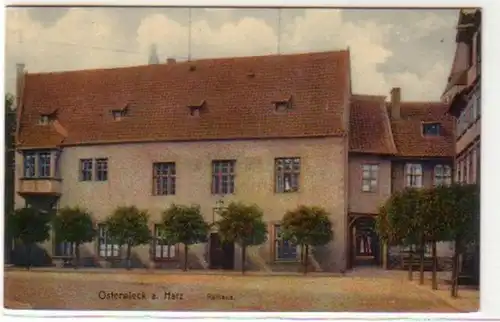 32178 Ak Osterwieck am Harz Rathaus um 1920