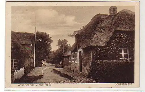 32143 Ak Wyk-Boldixum auf Föhr Dorfstraße 1928