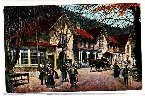 32124 Ak Harz Okertal Romkerhalle um 1920