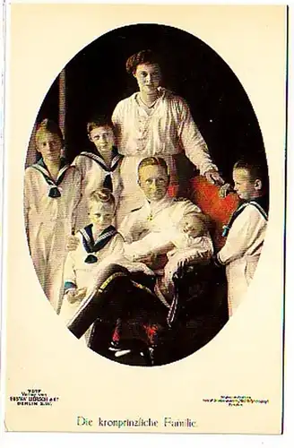 32106 Ak Die kronprinzliche Familie um 1910