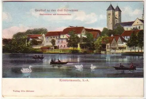 31993 Gröge Ak Klosterlausnitz S.-A. Gasthof vers 1910