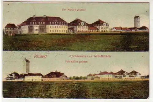 31971 Ak Rixdorf Krankenhaus in Neu Buckow 1910