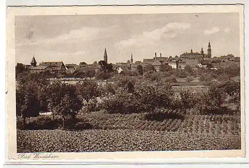 31917 Ak Bad Windsheim um 1930