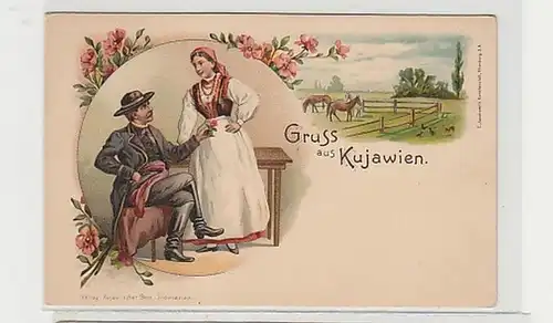 31913 Ak Lithographie Gruse de Kujavie vers 1910