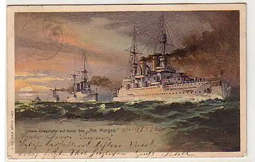 31901 Ak Flotte allemande de guerre en haute mer 1904