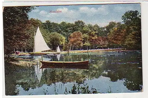 31882 Ak Moorlake Lac avec des bateaux 1915