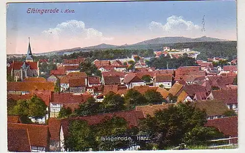31876 Ak Elbingerode im Harz Totalansicht 1927