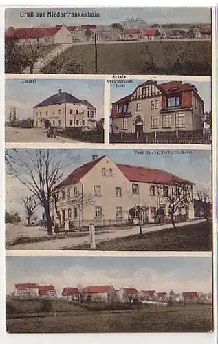 31858 Mehrbild Ak Gruß aus Niederfrankenhain 1917