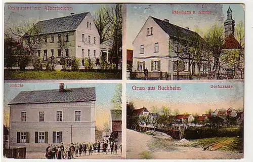 31851 Mehrbild Ak Gruß aus Buchheim Schule usw. 1913