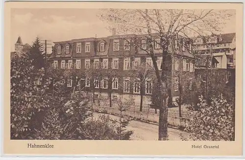 31803 Ak Hahnenklee Oberharz Hotel Granetal vers 1930