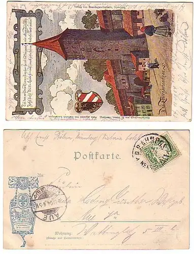 31781 Ak Nuremberg le Thiergartnerthor 1904