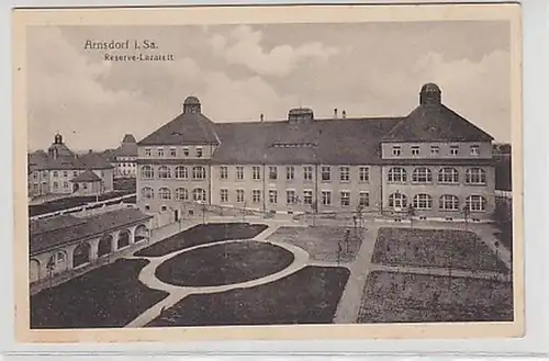 31762 Feldpost Ak Arnsdorf Reserve Lhospitalité 1917