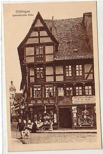 31761 Ak Göttingen Quentin'sche Ecke um 1924