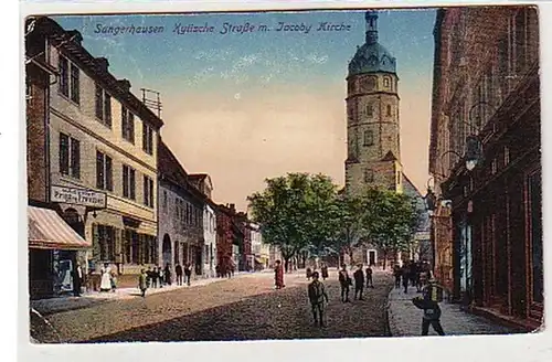 31717 Feldpost Ak Sangerhausen Kylische Strasse 1917