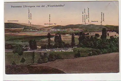 31708 Ak Panorama Uftrungens von der Wienrichshöhe 1920