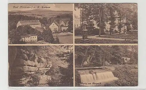 31702 Multi-image Ak Bad Hermsdorf en Silésie vers 1930