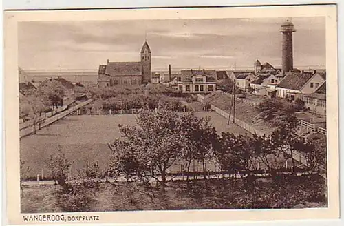 31692 Ak Wangeroog place du village vers 1920