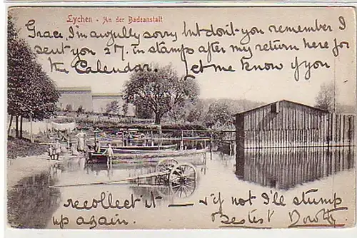 31664 Ak Lychen à la salle de bain 1912