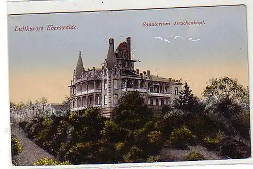 31581 Feldpost Ak Eberswalde Sanatorium Drachenkopf1916